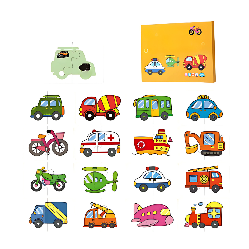 Toddler learning puzzle featuring various animals, enhancing problem-solving for young kids