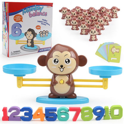 Preschool learning math balance toy, developing critical thinking and number sense