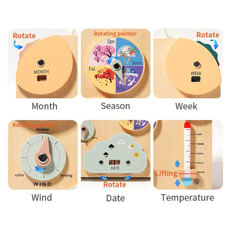 Toddler learning busy board with various fasteners and textures to develop fine motor skills and problem-solving.