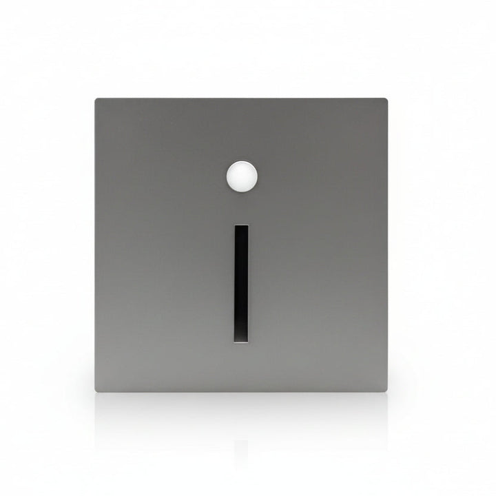 Discreet motion sensor LED light for staircases, offering smart, energy-saving illumination.