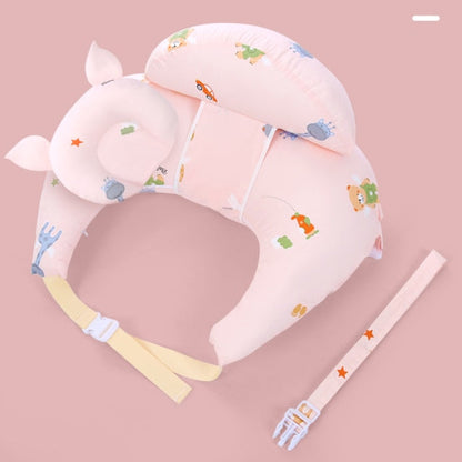Lightweight baby comfort pillow with headrest, essential for nursing, feeding, and supervised tummy time