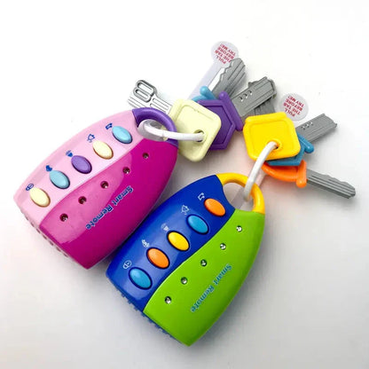 Musical baby car keys toy with lights & sounds for infant activity