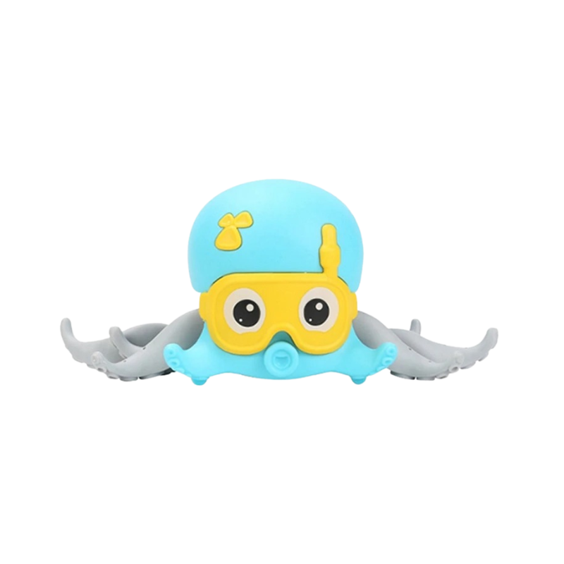 Interactive kids musical crawling octopus toy for infants, an educational gift for motor skills
