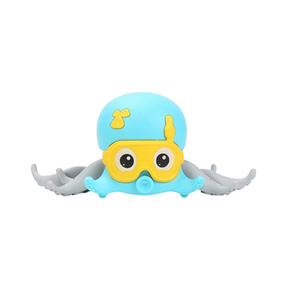 Interactive kids musical crawling octopus toy for infants, an educational gift for motor skills
