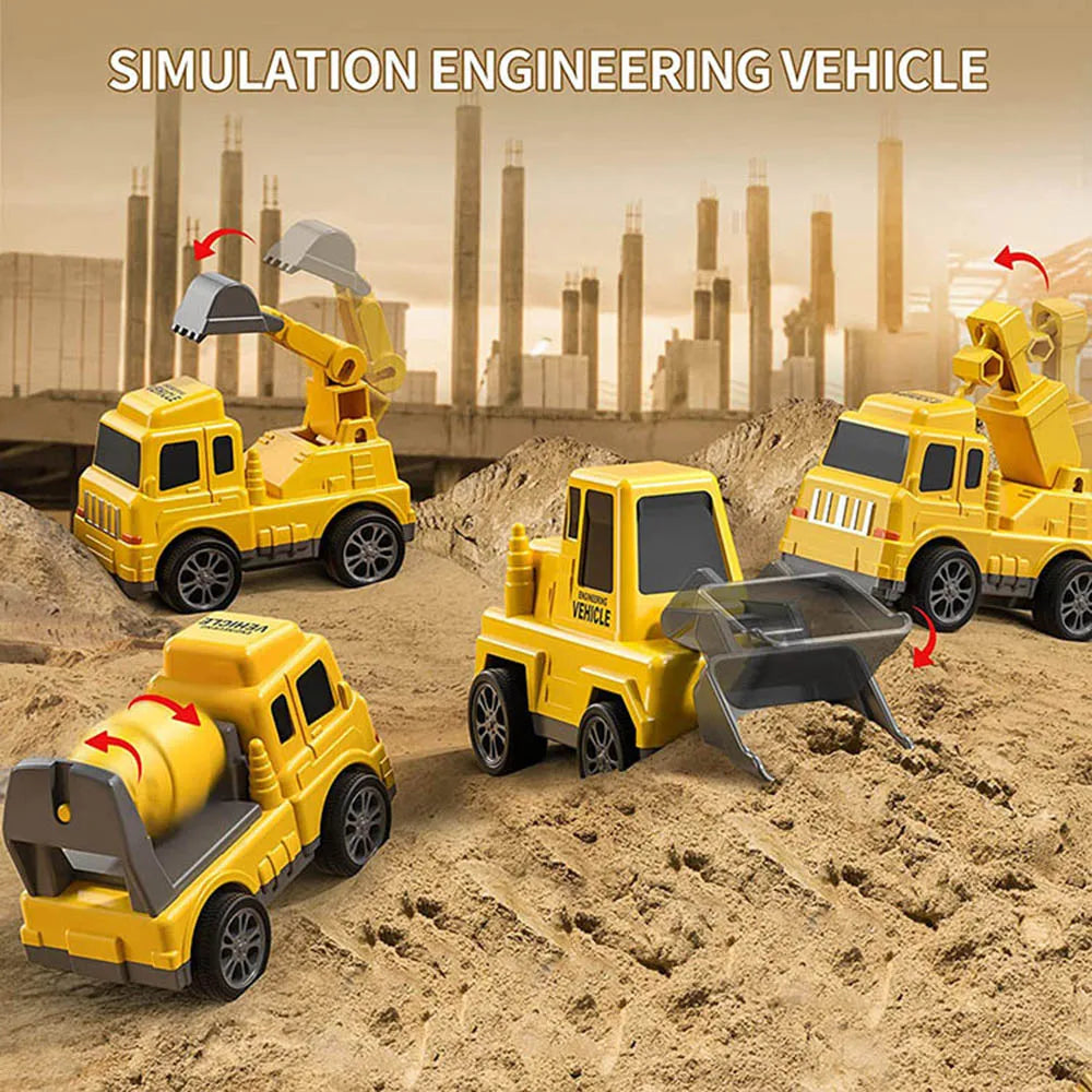 Light-up toy car with musical features & storage for kids, an educational vehicle playset gift.