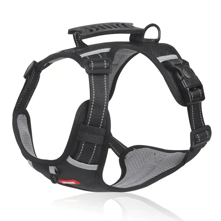 Dog training no-pull harness with control handle for effective leash training & safe outdoor walks. New pet gear.