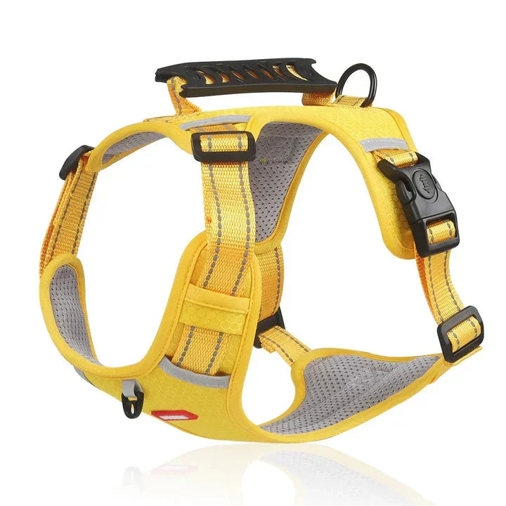 Adjustable no-pull dog harness for daily comfort & control. Durable pet vest, great for training & outdoor adventures.