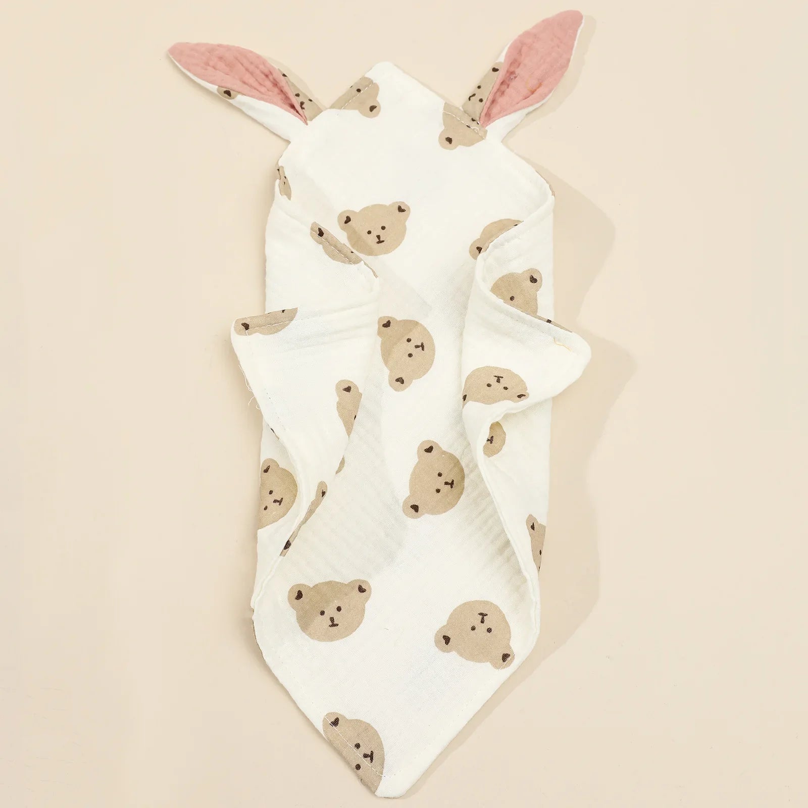 Infant's animal themed cotton comforter, a gentle and soft baby shower gift