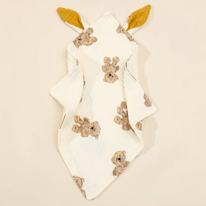 Newborn animal cotton comforter, a cozy and adorable security blanket for babies