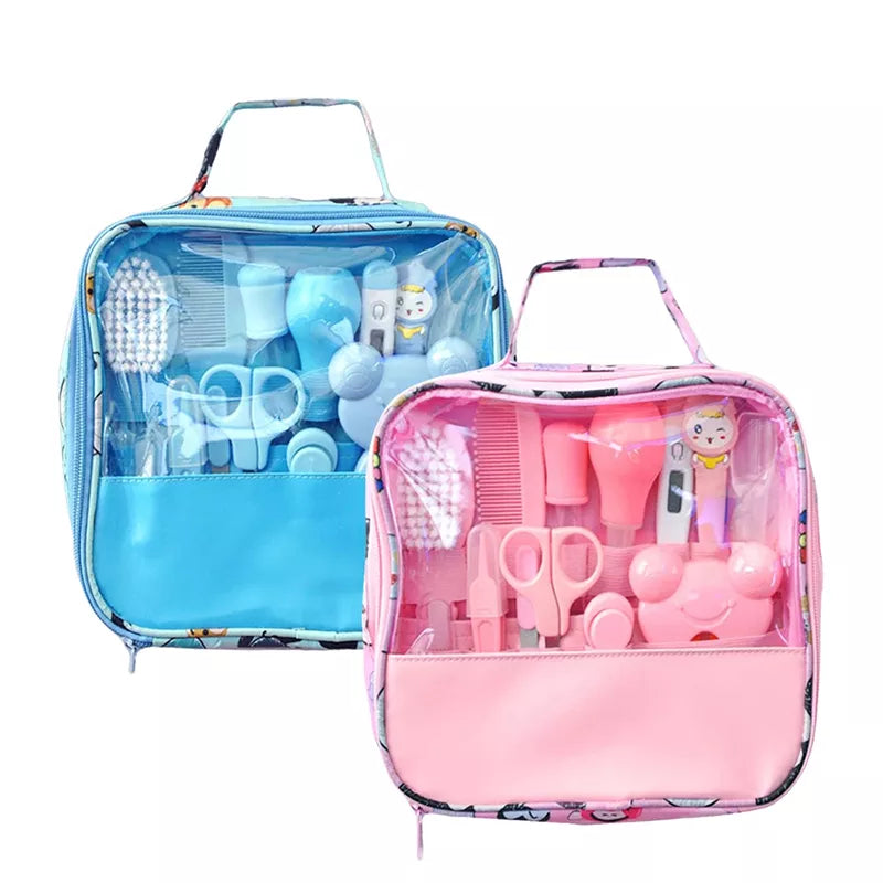 Newborn Baby Care Kit, 13-piece health and grooming set for infants