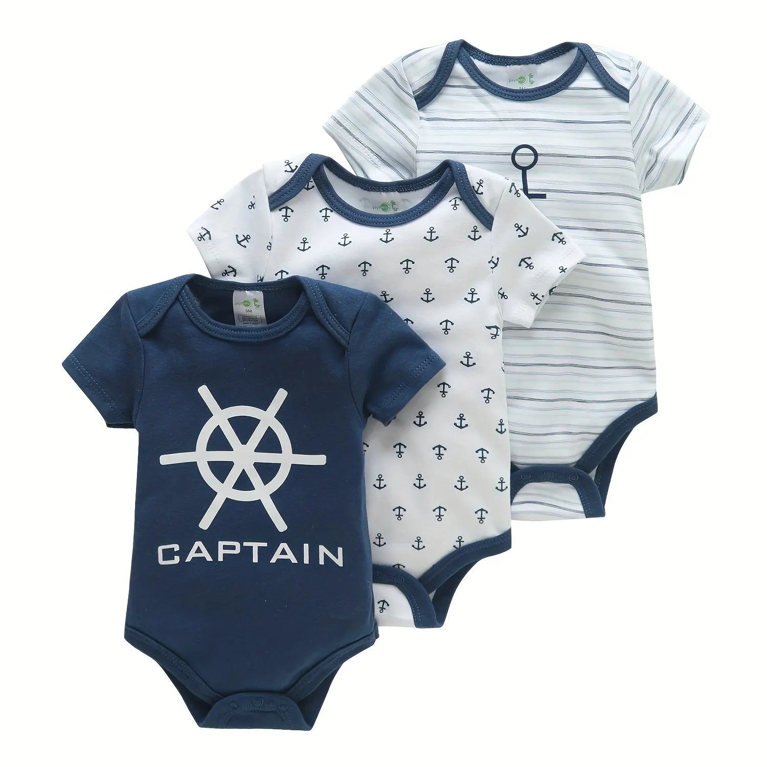 Infant cotton bodysuit, graphic newborn romper, comfortable and stylish baby outfit