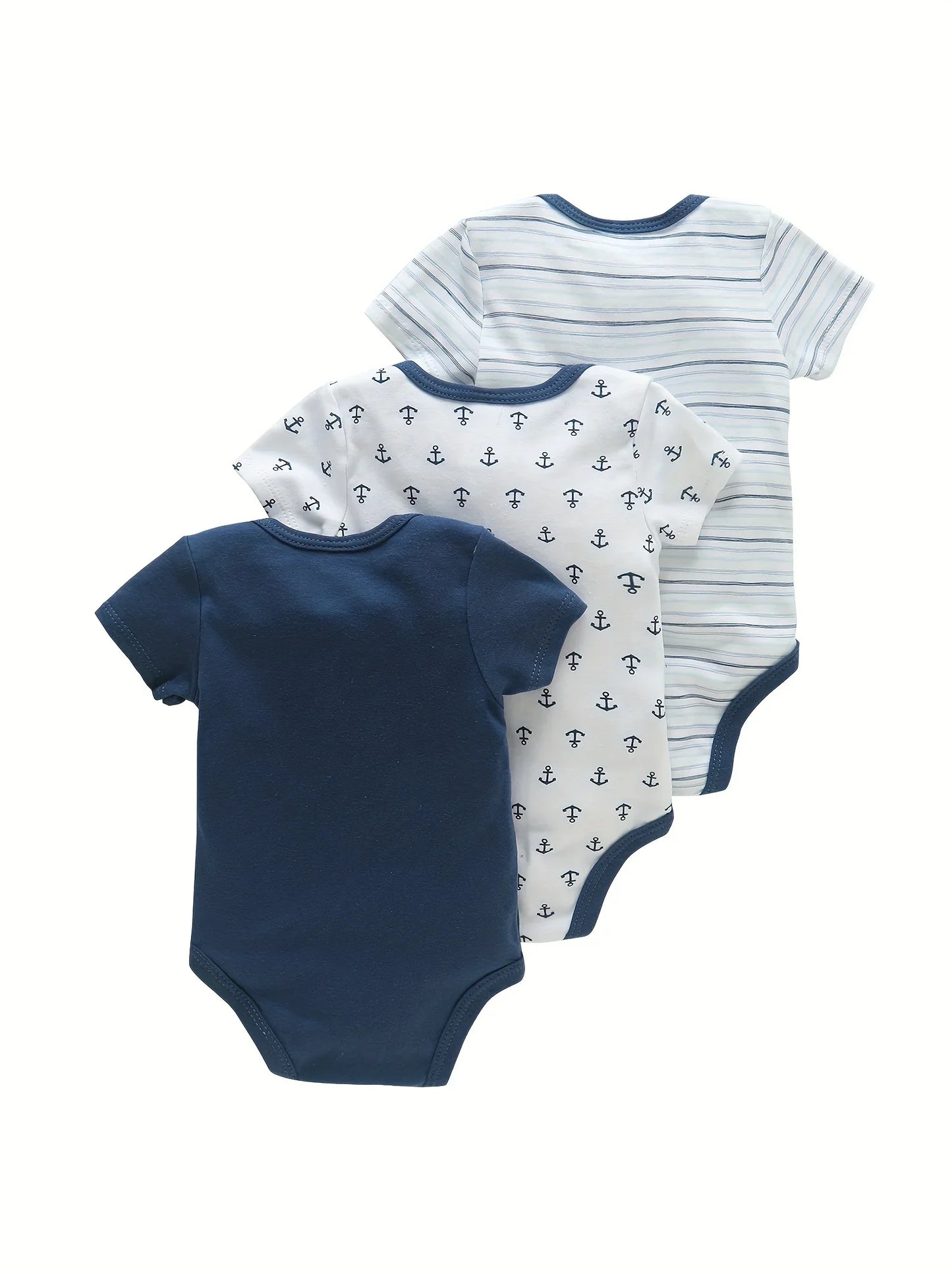 Baby clothes graphic romper, soft cotton material, ideal for sensitive infant skin
