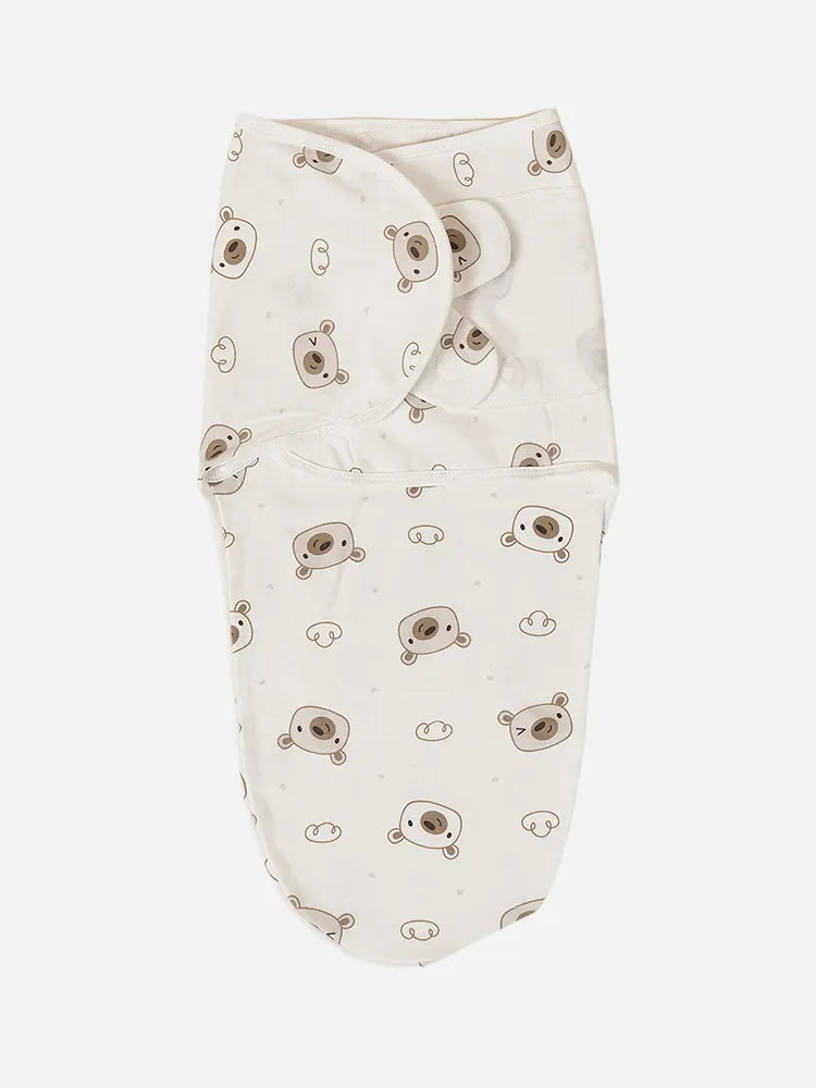 Cotton swaddle sleepsack for newborns, an essential item for comfortable and secure baby sleep.