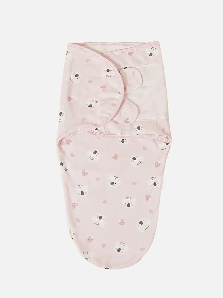 Cute newborn cotton swaddle sleepsack, a unisex nursery essential for safe and sound infant sleep.