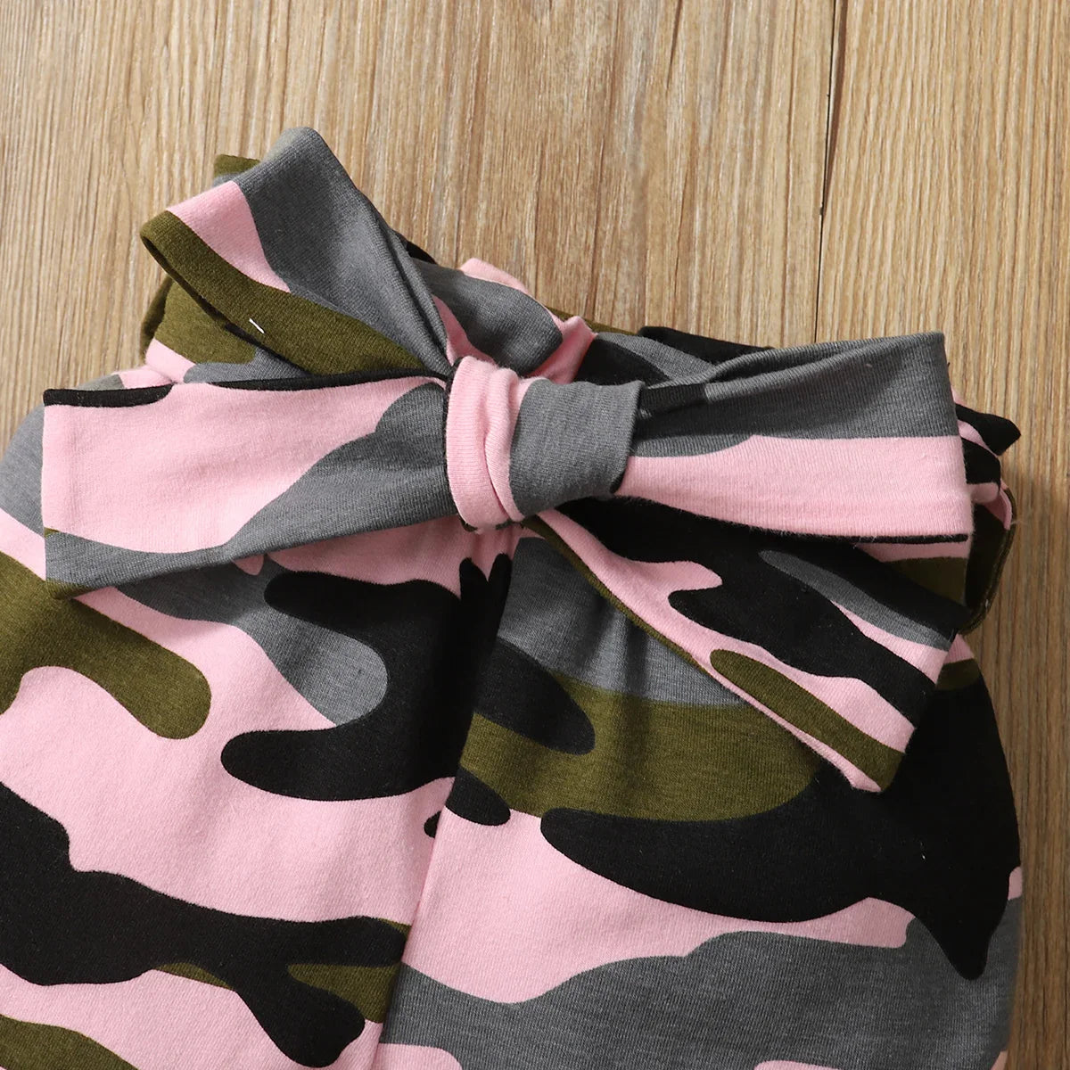 Baby girl in a stylish and comfortable 3 piece baby clothes set.