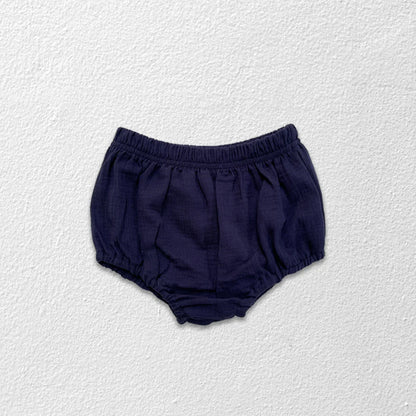 Bread bottoms for baby, showing ribbed cuffs and loose fit for infant comfort.