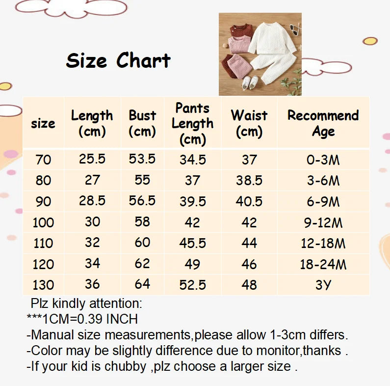 Spring baby clothes: long-sleeved shirt and pants, a breathable cotton blend set for infants