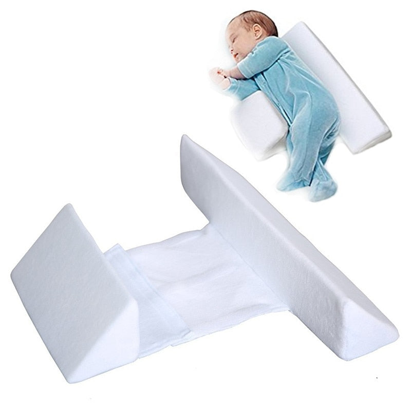 Comfortable newborn baby sleep pillow designed for optimal support & flat head prevention.