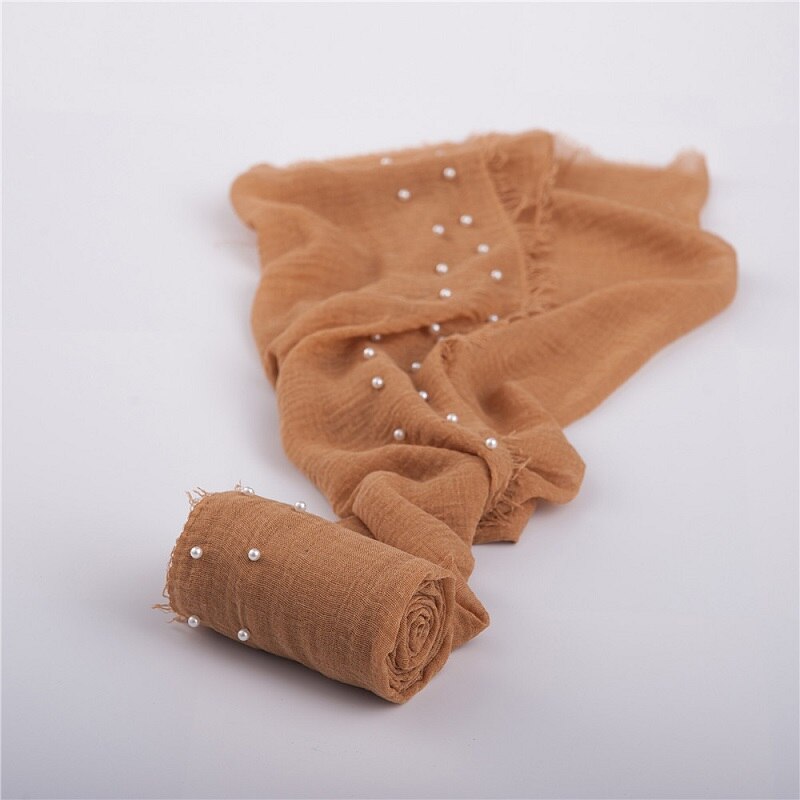Infant baby wrap blanket with stylish white beads, photography essential for newborns