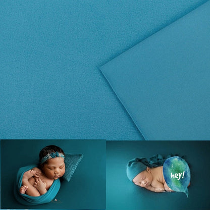Newborn photography gift: soft cotton swaddle wrap and coordinating background blanket