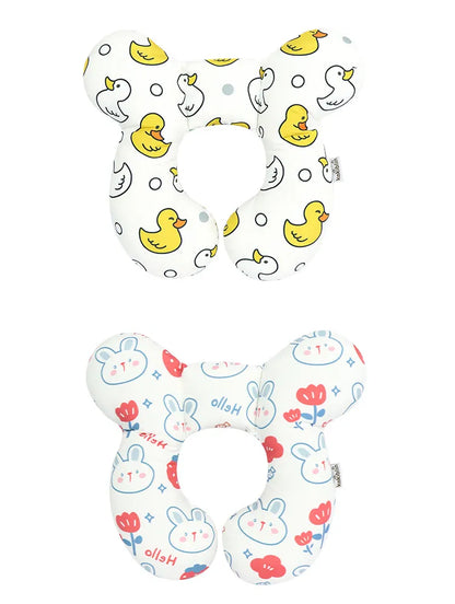 Premium U-shape infant head support pillow, ensures baby safety & comfort during travel