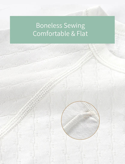 Newborn unisex cotton short sleeve bodysuit, a versatile and easy-care baby clothing item