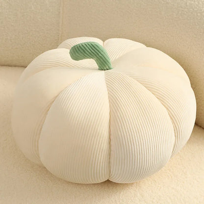 Soft orange pumpkin plush, 7.87 inch Nordic design, ideal Halloween decor