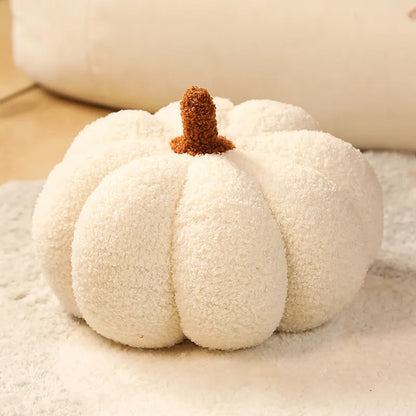 Unique 7.87 inch plush pumpkin, stands out as a Halloween home accent