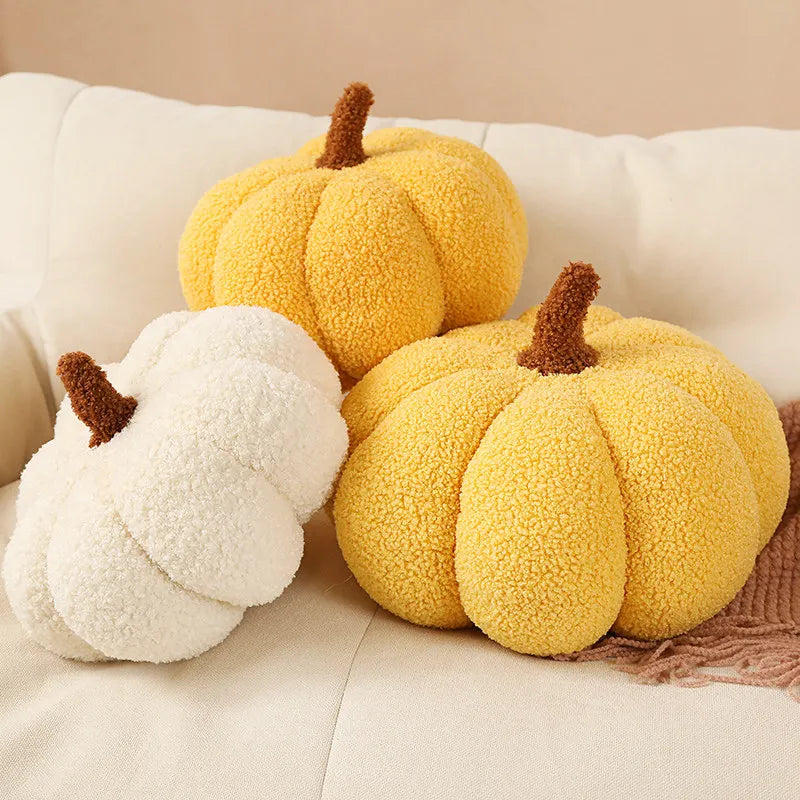 Cute 7.87 inch pumpkin plush toy, perfect for Nordic Halloween decoration