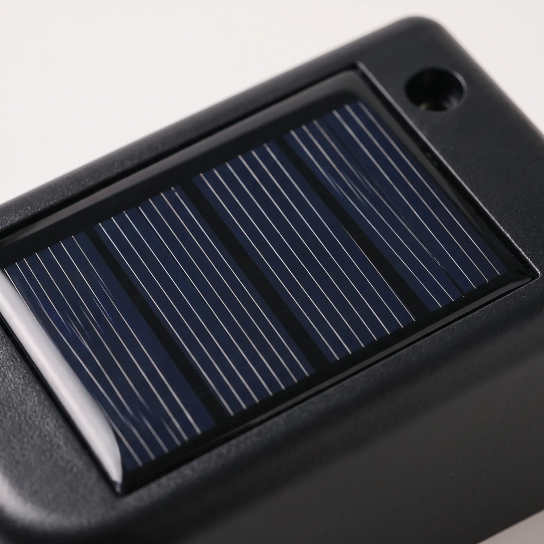 Durable solar fence lights for outdoor garden decor, providing wireless LED illumination along property lines.