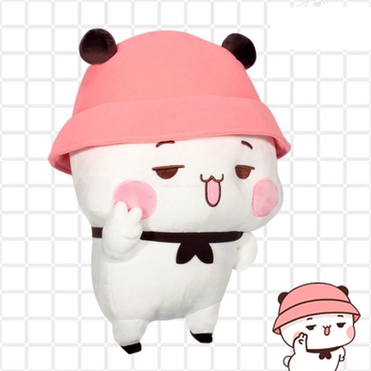 Panda cuddly toy, a soft stuffed animal pillow, a delightful addition to baby toys.