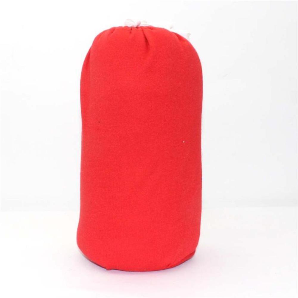 Detail of ergonomic support in a baby wrap carrier, ensuring infant's healthy hip development.