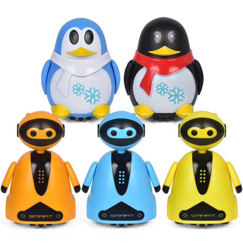 Smart robot toy with pen, line following educational game for children