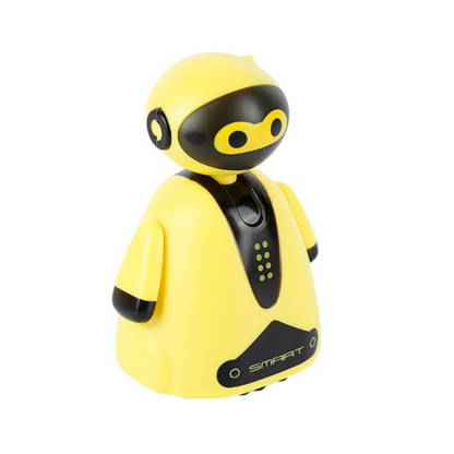Kids drawing toy: line following robot with colorful pen, educational and fun