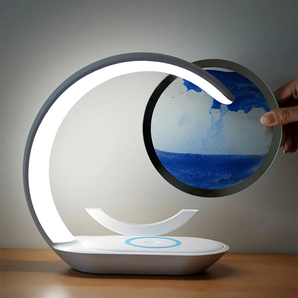 Unique personalized LED night light, displaying your cherished photo, a thoughtful birthday or custom gift.