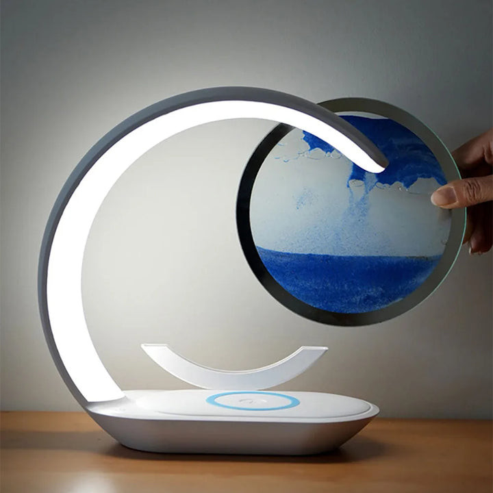 Unique personalized LED night light, displaying your cherished photo, a thoughtful birthday or custom gift.