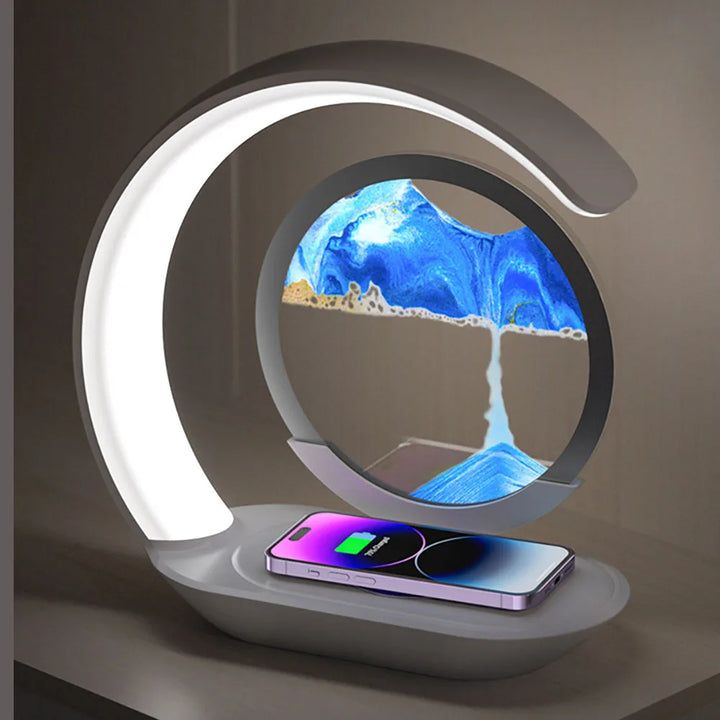 Photo lamp with LED light and custom image, perfect for creating a cozy atmosphere and personalized display.