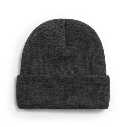 Kids custom initial beanie, 'F' patch design, comfortable and warm winter accessory