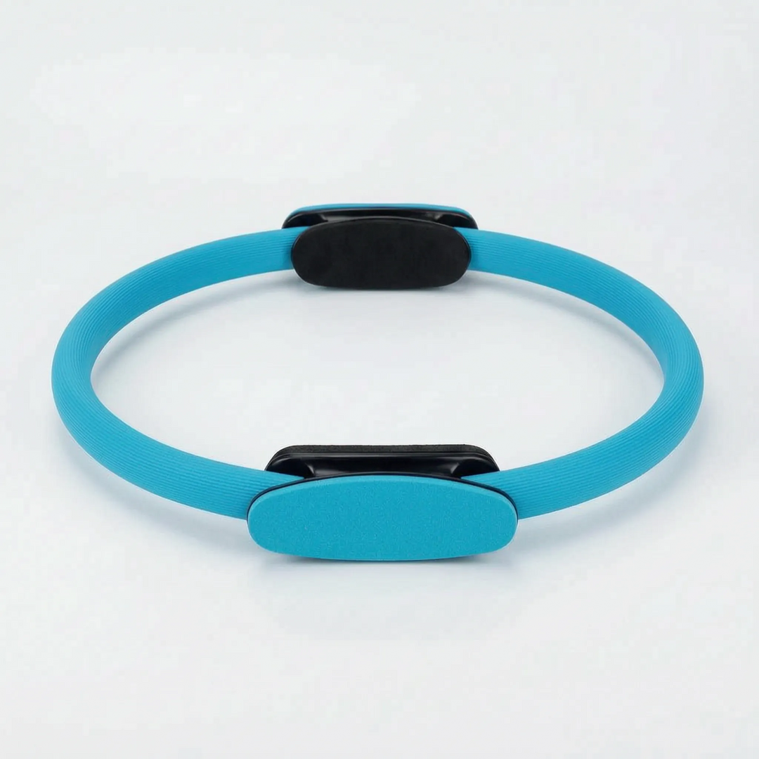 Portable Pilates workout ring for effective body toning and resistance training. Great yoga accessory for all fitness levels.