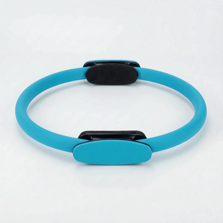 Portable Pilates workout ring for effective body toning and resistance training. Great yoga accessory for all fitness levels.