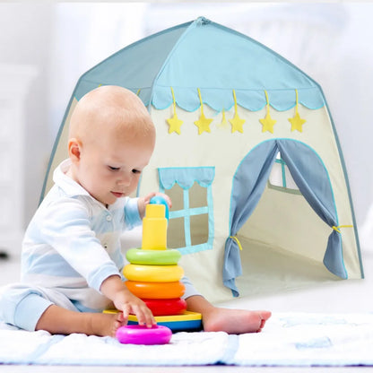 Foldable princess castle playtent for children, an ideal kids toy for imaginative adventures