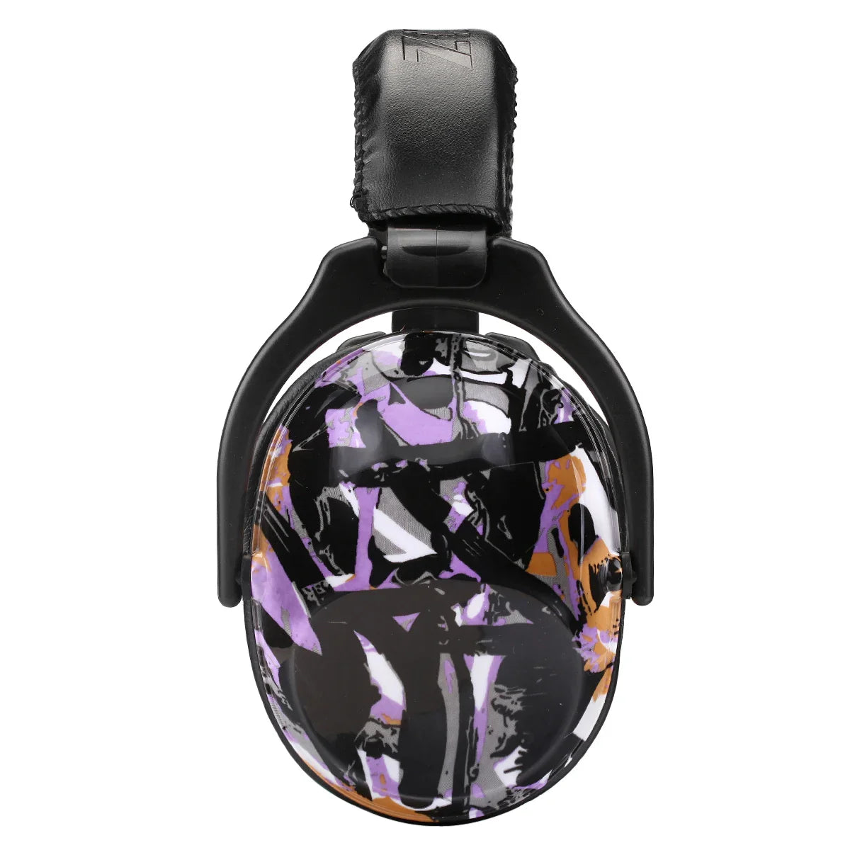 Toddler in blue ear defenders for sound protection, showcasing baby safety from loud environments.