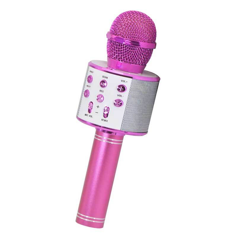 Kids' wireless Bluetooth karaoke microphone, a durable children's toy for endless musical play