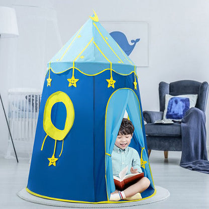 Toddler princess play tent, foldable for easy setup, an ideal indoor/outdoor kids' toy gift