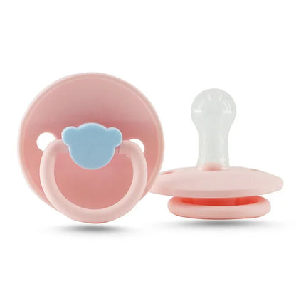 Silicone baby soother in a gift box, infant pacifier for new parents, newborn essentials