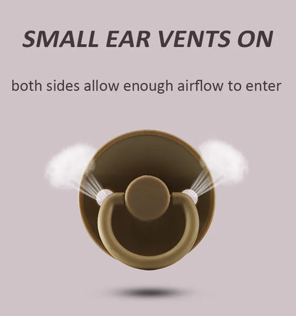Medical-grade silicone baby soother, infant pacifier for utmost safety, BPA-free