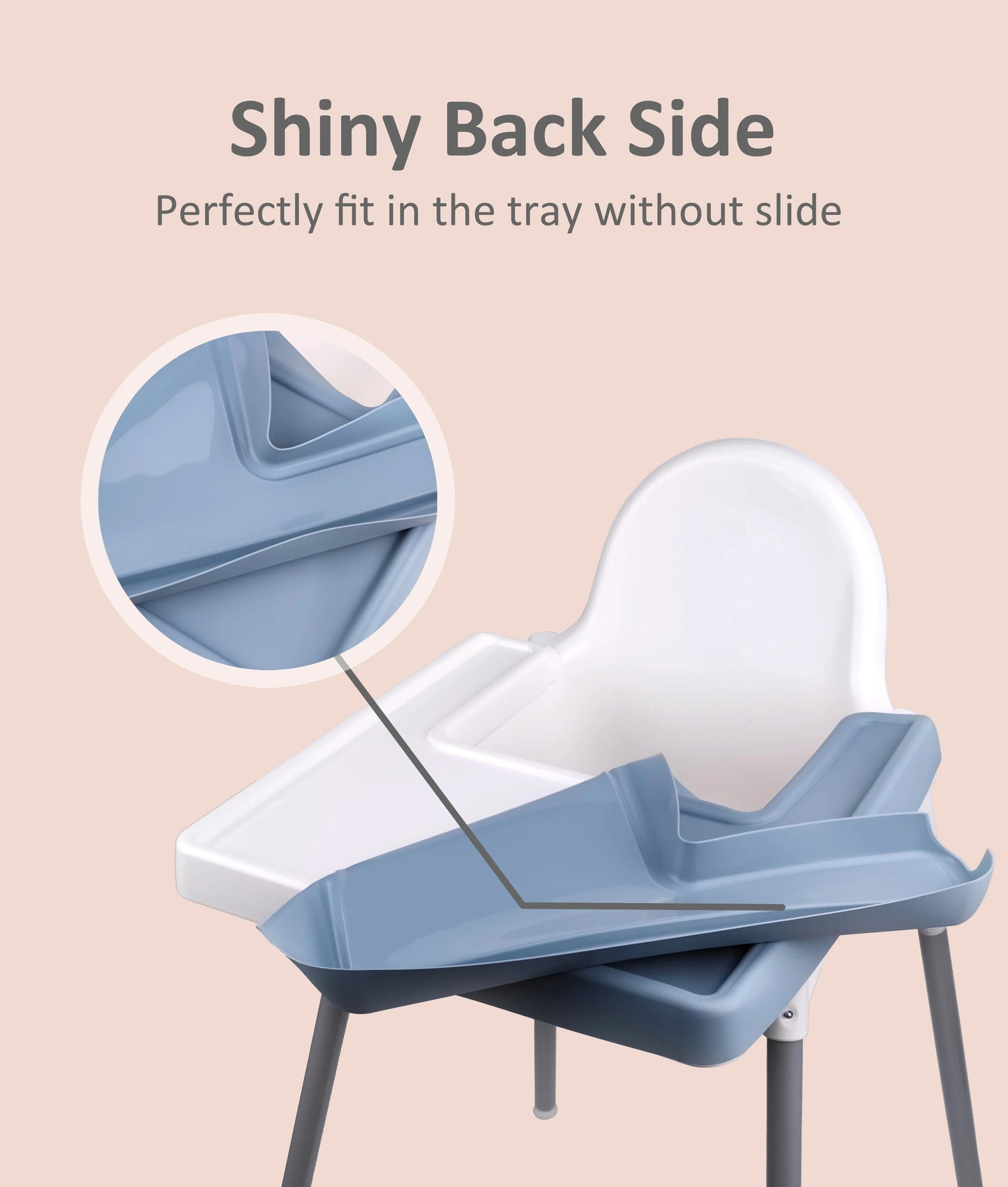Durable silicone baby placemat, resisting tears and stains for long-lasting use during feeding.