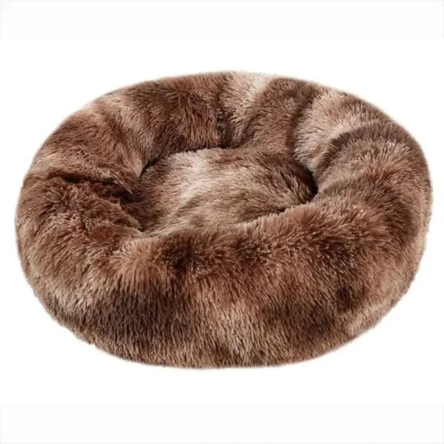 Deluxe Dog Accessories - Plush, anti-anxiety pet bed. Supportive, machine washable for premium dog comfort.