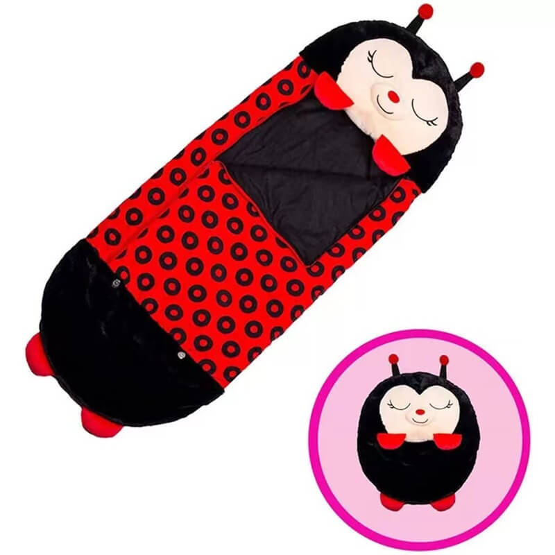 Plush pig animal sleeping bag for children, comfy and warm, ideal gift for toddlers