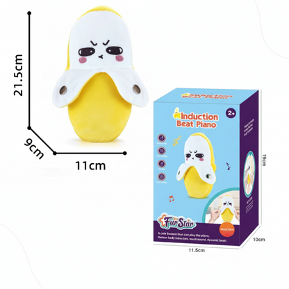 Developmental activity toy: a plush musical piano for young children, perfect for early learning.